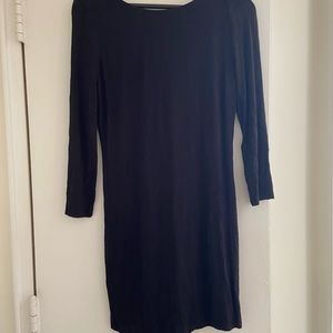Urban outfitters long sleeve, open back mini dress